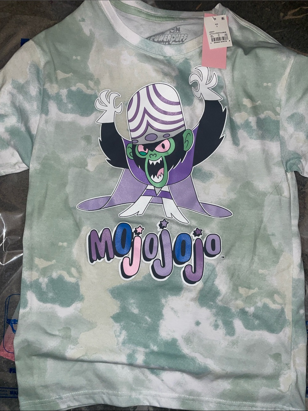 Cartoon Network Mojo Jojo Tie-Dye Tee